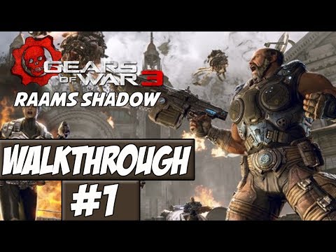 Gears Of War 3: RAAM's Shadow - Walkthrough Ep.1 w/Angel - Zeta Squad!