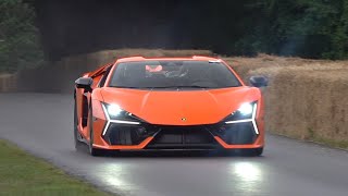 HYPERCARS Accelerating in the RAIN! Bugatti Bolide, Revuelto, Valkyrie AMR Pro, Utopia, Ferrari KC23