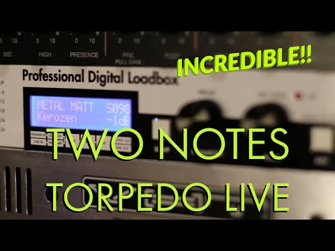 Two Notes Torpedo Live Demo