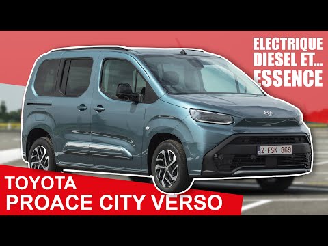 Toyota ProAce City Verso: a Berlingo with a 10-year warranty, also in petrol!