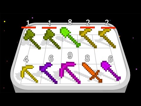 ASMR Merge Master Games #mergebattle #merge #axe #weapons #digger #digging #minecraft - YouTube