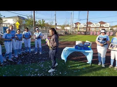2022 Softball Bearcat Appreciation Day Ceremony