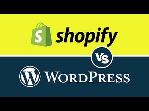 Shopify vs WordPress (2025) — Which is Better?