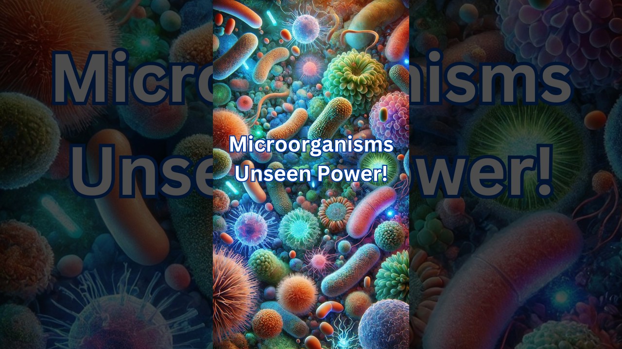 Microorganisms: Tiny Giants of Our World! 🦠🔬🌍