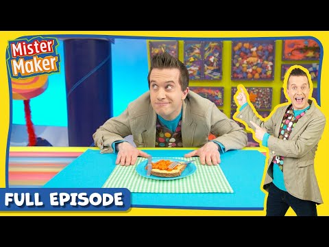Mister Maker 🎨 Series 1, Episode 1 | Beans on Toast 🫘 | FULL EPISODE