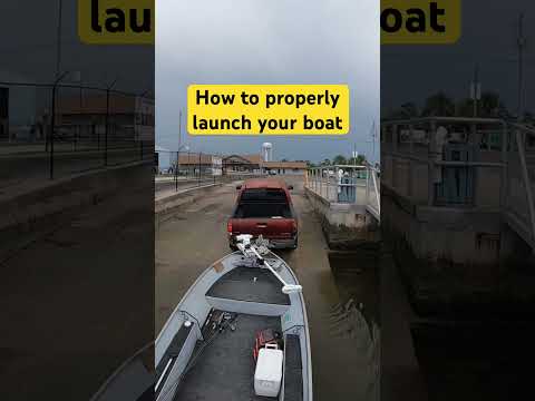 How to launch your boat by yourself. #boatramp #boatlaunch #boatrampfails #diy #lifehacks #boat