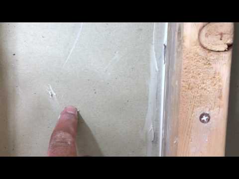 Removing medicine cabinet and repairing opening