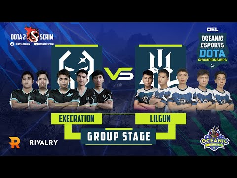 Execration vs Lilgun - Oceanic Esports Dota Championships - Group Stage - B02