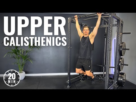 20 Min UPPER BODY CALISTHENICS WORKOUT with PULL UP BAR | Follow Along