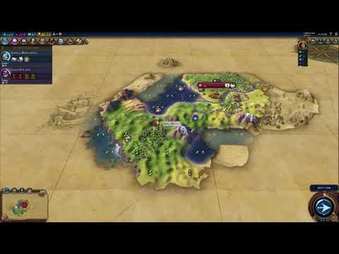 Civ 6  Playthrough - Science victory with Korea
