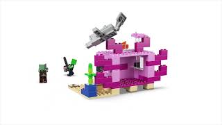 LEGO® Minecraft™ 21247 Domeček axolotlů