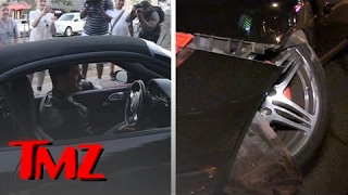 Robin Thicke -- Smashes Porsche into Parked Car | TMZ