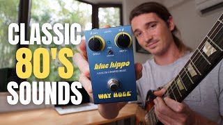 Video thumbnail for Way Huge BLUE HIPPO (& How To Use Chorus/Vibrato In Unexpected Ways!) // Pedal Demo & Review by Joel Wilson
