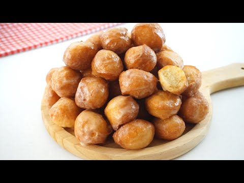 Sugar Glazed Bubble Donut That-Melts-In-Your-Mouth [No Knead]