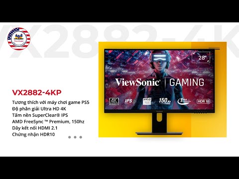 Màn hình gaming ViewSonic VX2882-4KP - ViewSonic Việt Nam