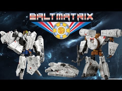 Star Wars Powered by Transformers 02 - Millennium Falcon Video Review