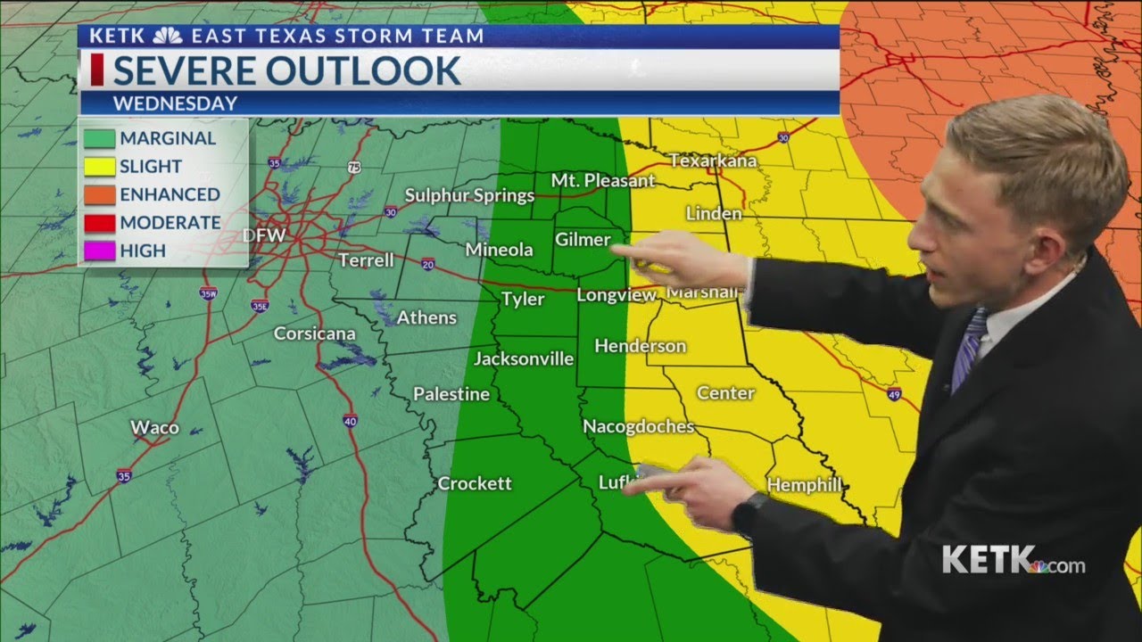 Monday Evening Forecast: Quiet night expected, storms possible by tomorrow evening
