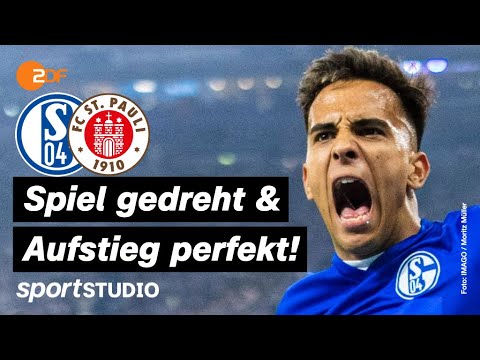 FC Schalke 04 – FC St. Pauli Highlight | 2. Bundesliga, 33. Spieltag 2021/22 | sportstudio