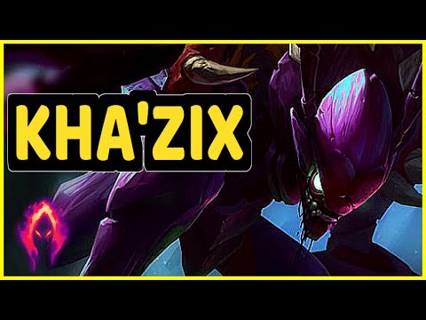 KHA'ZIX VS GRAVES JUNGLE GAMEPLAY DIAMOND IV