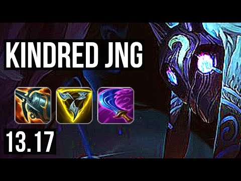 KINDRED vs JARVAN IV (JNG) | 11/1/9, Legendary, 400+ games | EUW Master | 13.17