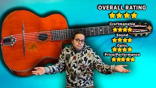 Video thumbnail for Eastman DM2 - Gypsy jazz guitar review by Niilo Oikari
