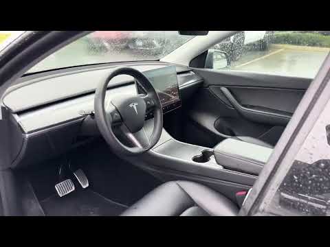 2021 Tesla Model Y Long Range AWD in Gray for sale at Abbotsford Hyundai in Abbotsford, BC