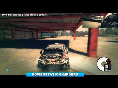 DiRT 3: Interactive Mission - POWERSTATION GIRDERS
