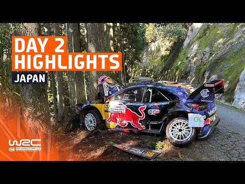 【WRCラリージャパン2025】王者ロバンペラに悪夢！SS3でクラッシュしタイトル遠のく。オジェが首位、勝田貴元が2位で母国を沸かす！