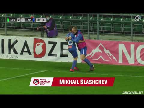 Premium liiga 26. voor: Tallinna FCI Levadia - Tartu JK Tammeka 3:2 (1:0)