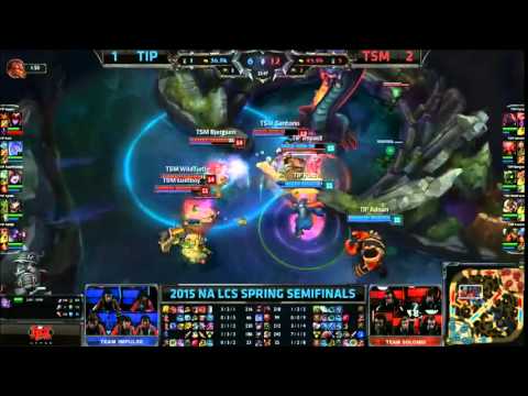 Impulse Impact Shyvana VS TSM Lustboy Nautilus Game 4 Highlights   2015 NA LCS Spring Semifinal