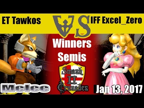 JGGSCII - Melee W. Semis - ET Tawkos (Fox) VS IFF Excel Zero (Peach)