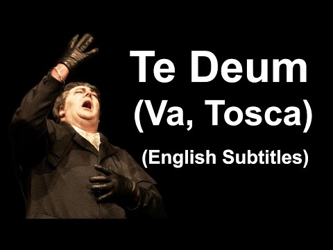 Scarpia's aria "Va, Tosca!" (Te Deum) from the opera Tosca Act 1 - Puccini