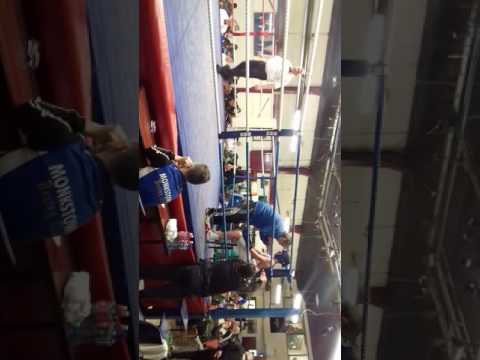 Daniel Clooney in blue Dublin boxing final 09/12/2016