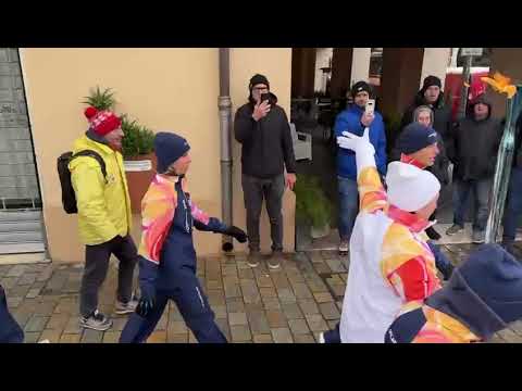 La Fiaccola Olimpica a Cesenatico