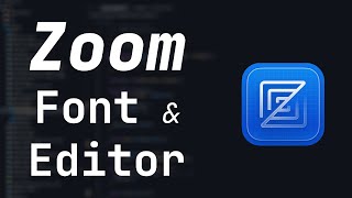Download lagu Zed — Zoom In and Zoom Out Font and Editor mp3