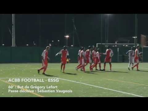 ACBB Football - ESSG : 3-1 - But de Grégory Lefort