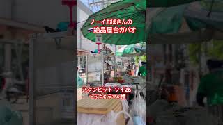 絶品屋台ガパオ🇹🇭ノーイおばさんのガパオライス ガパオムークロップ目玉焼き付き70バーツ