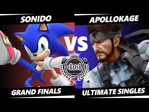 4o4 Smash Night 38 - IluZ| Sonido (Sonic) vs ApolloKage (Snake) - Grand Final