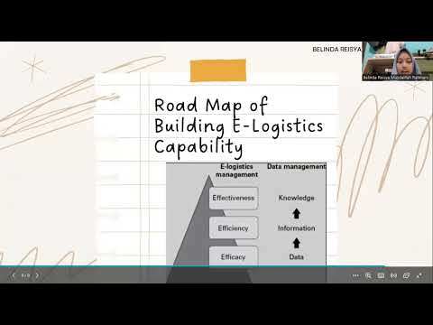 E-LOGISTICS : The Figure of E-Logistics