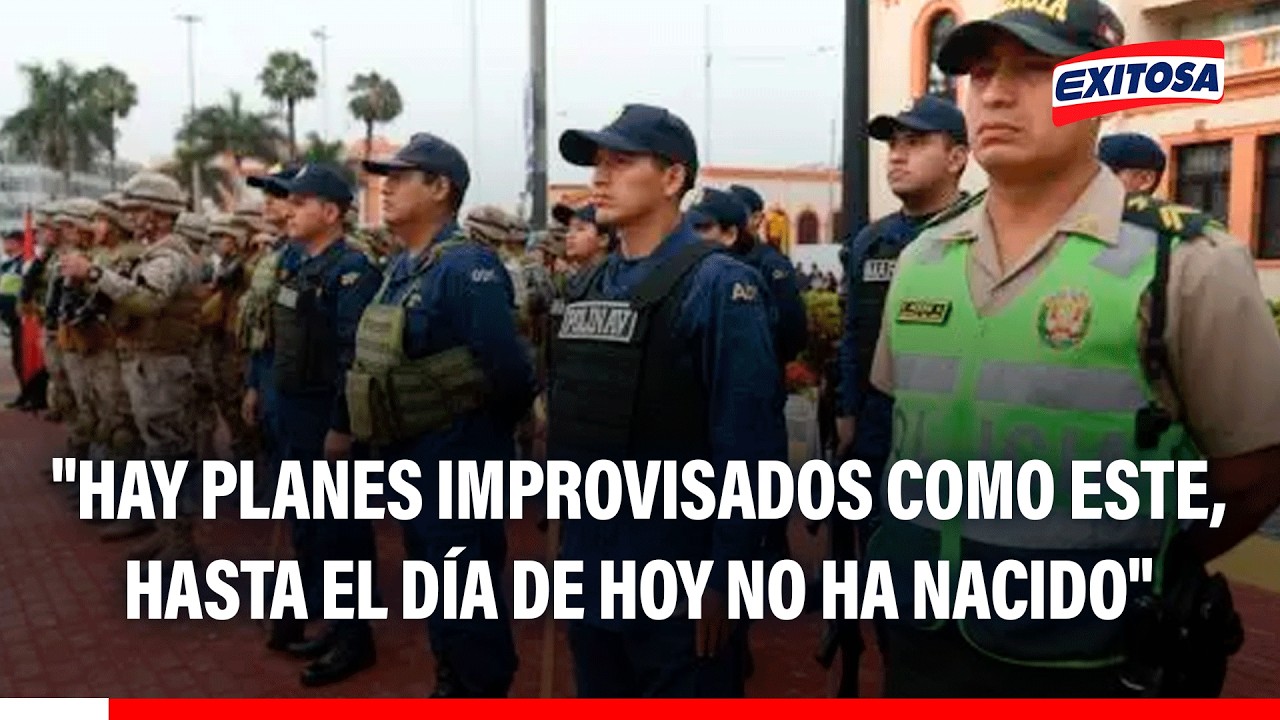 🔴🔵 Comando Unificado genera debate: ¿Un intento más en la lucha contra el crimen?