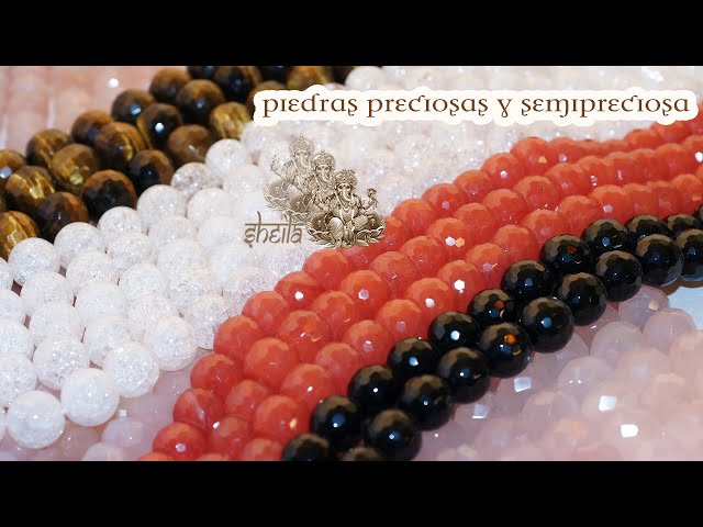 Vídeo relacionado con cotigo, Colgante de Piedra Natural de Forma de Punta - Incluye una Cadena de Hilo Encerado Negro 45cm - Distintas Piedras Semipreciosas (Ágata Azul)