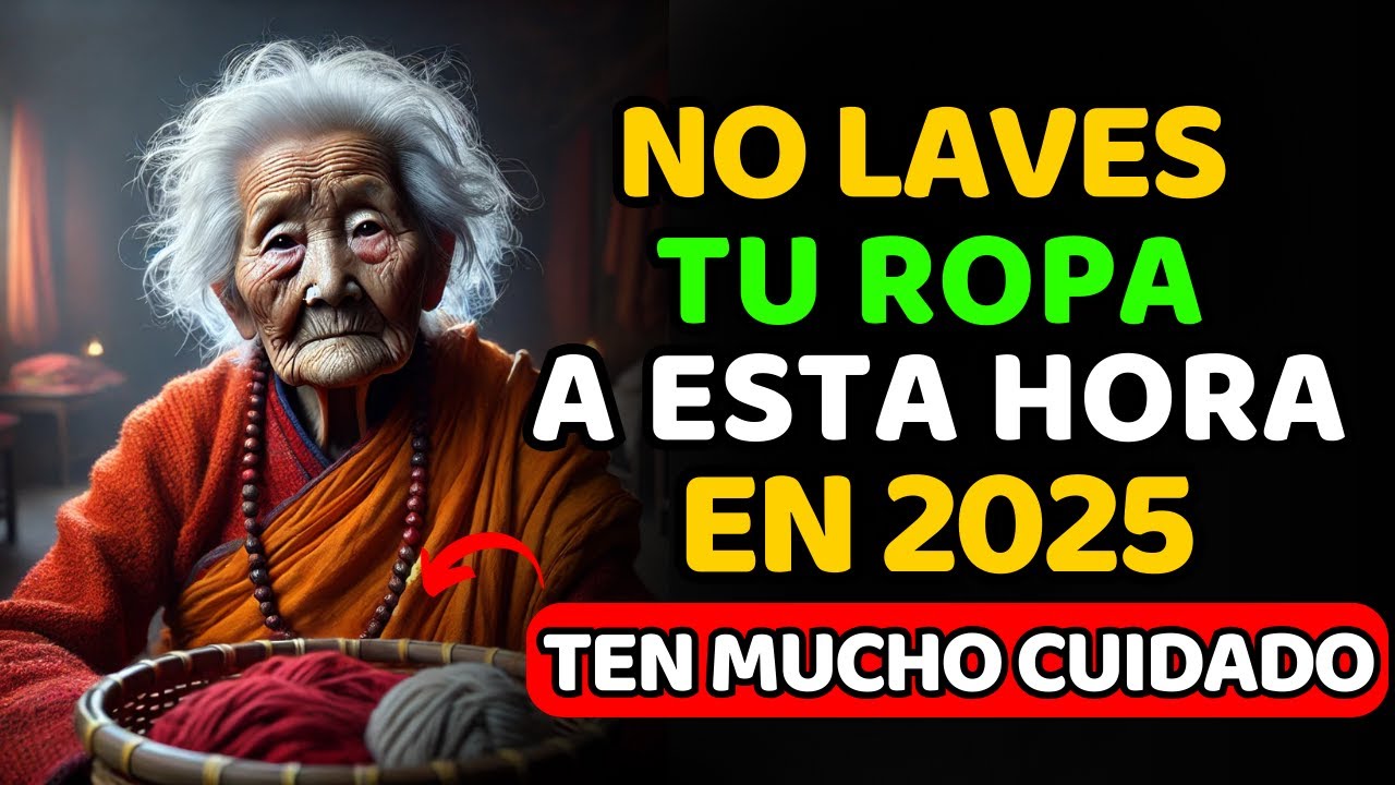 NUNCA laves tu ropa a esta hora o atraerás pobreza y mala suerte | Enseñanzas budistas