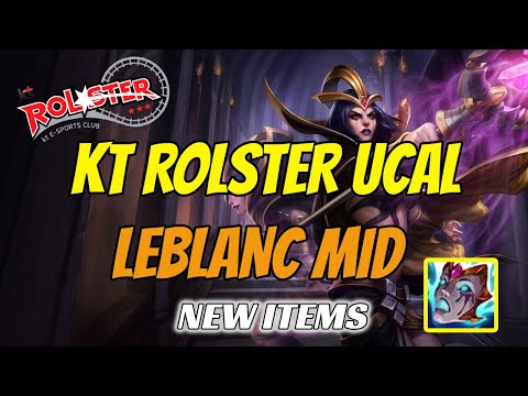 KT Rolster Ucal Plays Leblanc Mid - Leblanc VS Zoe Midlane - Masters Challenger Gameplay