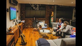 World Cup party at Andy Lee's place