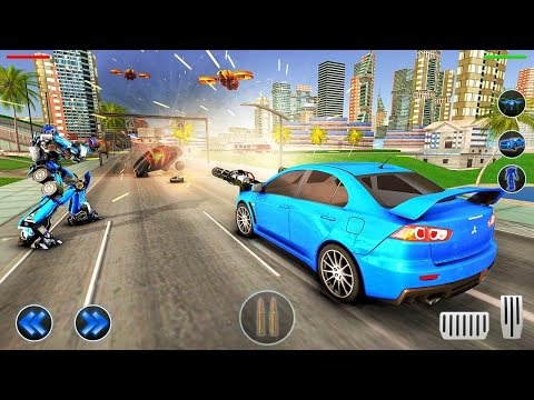 Drone Robot Transforming Games : Robot Car Games - Best Android Gameplay HD