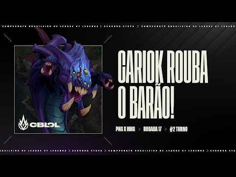 CBLOL 2021: 2ª Etapa - Fase de Pontos: PNG x NMG | Cariok rouba o barão!