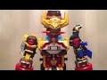 Shuriken Sentai Ninninger Shuriken Gattai DX Bison King Review