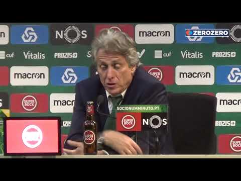 Jorge Jesus e o apanha-bolas: «Estava no sítio certo»