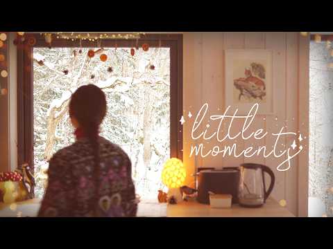 My Quiet Nordic Winter at the Forest Cabin