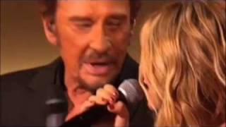 JOHNNY HALLYDAY l'idole des jeunes avec Louane